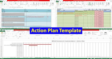 Action Plan Template In Excel