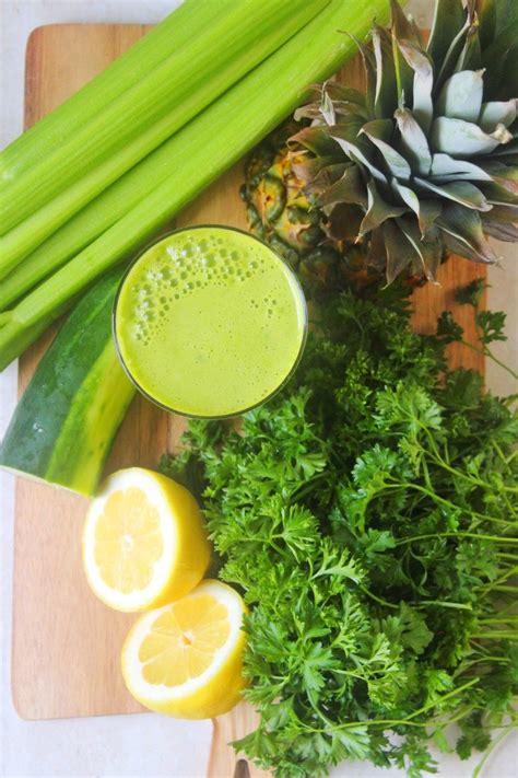 juice celery pineapple benefits recipe