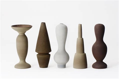 Balustre Series Ceramic Vessel Ceramic Sculpture Vase Shapes