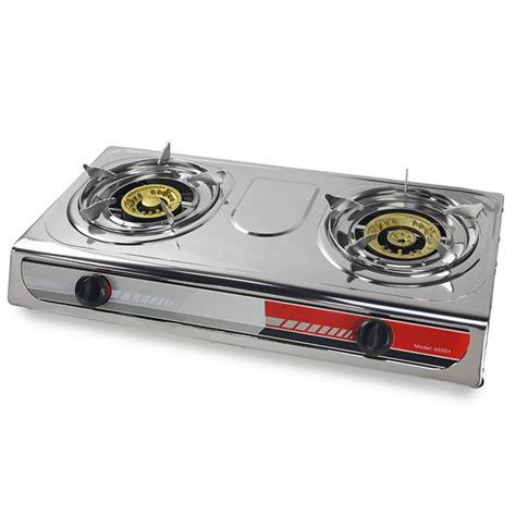 Gas cooktops are very popular for instant heat, effortless adjustments, and pure power. XtremepowerUS Portable Propane Gas Range 2-Burner Stove ...