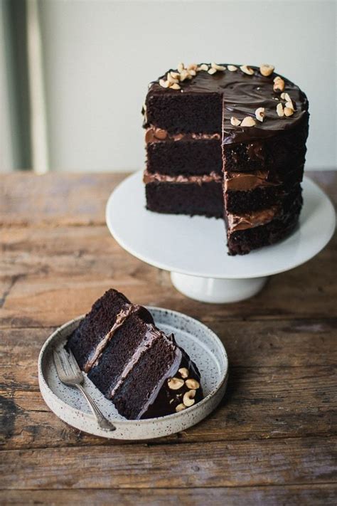 Amazing Rich Chocolate Hazelnut Cake Pretty Simple Sweet Recipe