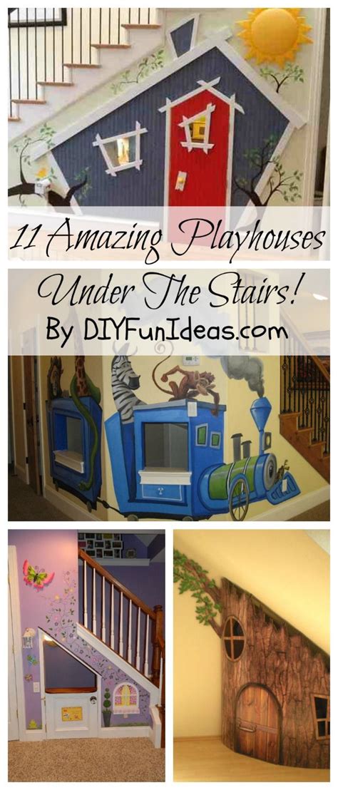 11 Incredible Kids Playhouses Under The Stairs Do It Yourself Fun