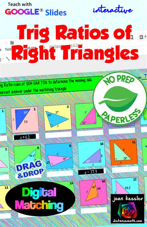 In a general triangle (acute or obtuse), you need to use other techniques, including the. Trigonometric Ratios In Right Triangles Answer - Trig ...