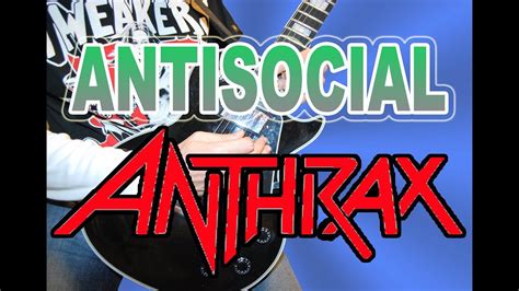 Como Tocar Antisocialanthrax Con Cifradotabs Youtube