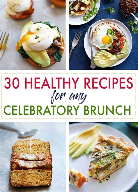 30 Healthy Recipes For A Celebratory Brunch Lexis Clean Kitchen