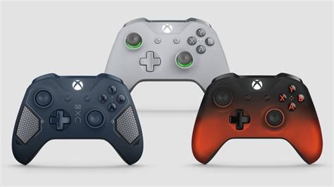 Microsoft Unveils Three New Xbox One Controllers Rolling