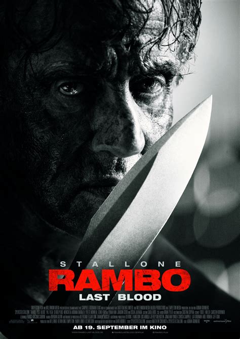 Rambo Last Blood 2019 Poster 1 Trailer Addict