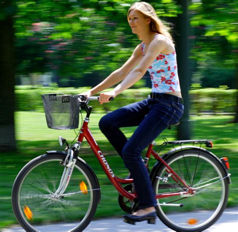 Frauen Werden Geil Auf Dem Fahrrad