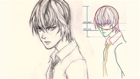 How To Draw Anime Boy Face Step By Step Easy Draw Anime How To Draw