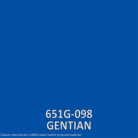 Oracal® 651 Intermediate Cal Gloss Gentian 098 Sm Samas