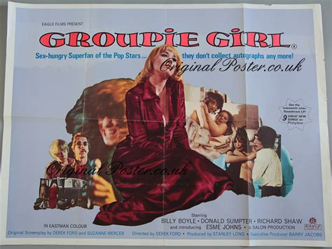 groupie girl original vintage film poster original poster vintage film and movie posters