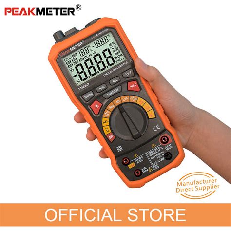 4000 Counts Handheld Digital Multimeter Lux Sound Level Frequency Temp