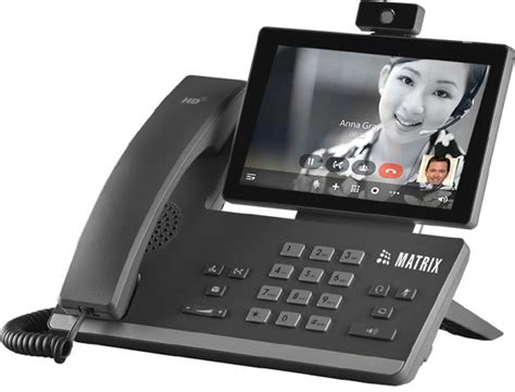 Matrix Launches Its First Ever Video Ip Desk Phone
