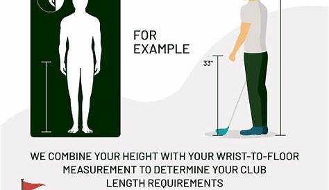 golf club sizing chart