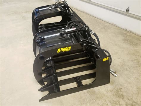 Heavy Duty Skid Steer Grapple Rtg Xd Stinger Attachments