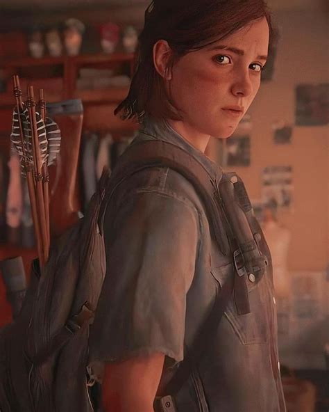 The Last Of Us Part Ii Ellie Fullhd Wallpapers Personagens De Gambaran