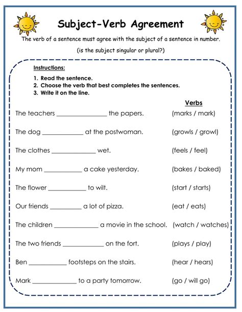 It also reflects the quality of a sentence and its structure and tells about how well a sentence is structured and written. Subject-Verb Agreement