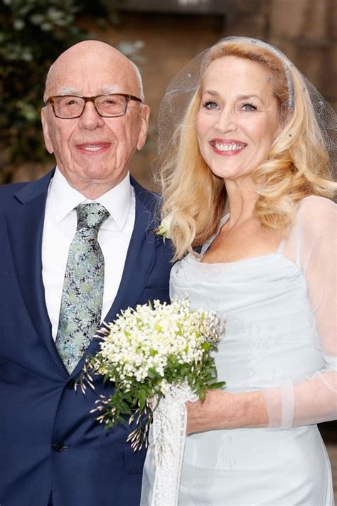 recap rupert murdoch and jerry hall celebrate wedding with private london ceremony mirror online