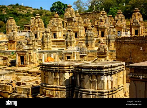 Bateshwar Hindu Temple Ruins Madhya Pradesh India Stock Photo Alamy