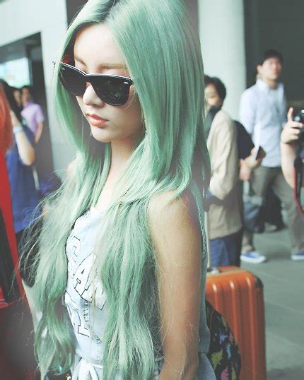 Light Green Hair On Tumblr