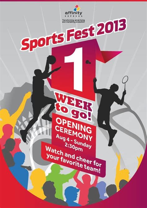 Affinity Express Sports Fest 2013 Sport Poster