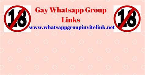 Gay Whatsapp Group Links Whatsapp Group Links