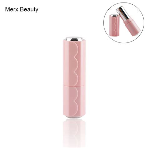 550pcs 121mm Lovely Pink Plastic Lipstick Case Empty Round Lip Balm Tube High Quality Lipstick