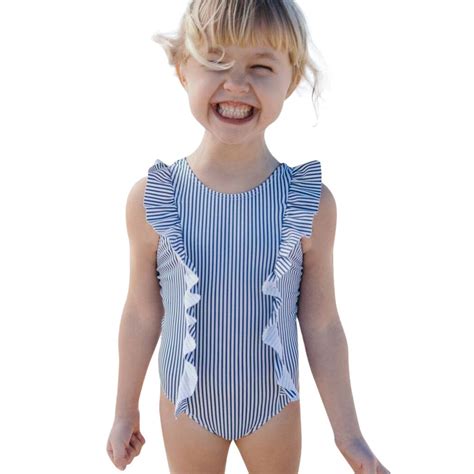 Tankini Swimsuits Children High Waist Swimsuit Bandage Bathing Suit