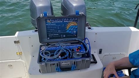 Seawater Pro Worlds First Lithium Portable Water Maker Water