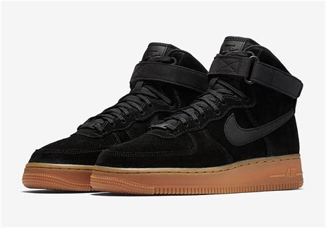 This Black And Gum Nike Air Force 1 High Is A Womens Exclusive