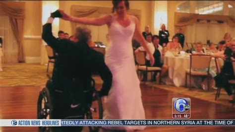 Dad Dances At Daughters Wedding Despite Wheelchair Disability 6abc Philadelphia