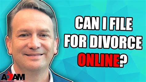 Can I File For Divorce Online Youtube