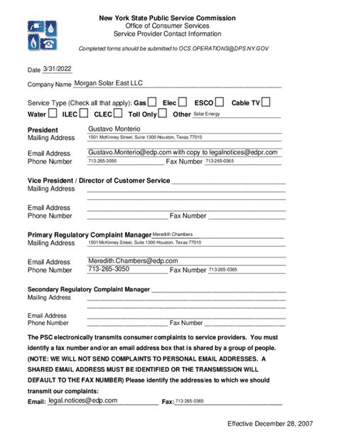 Fillable Online Completed Forms Should Be Submitted To Ocs Fax Email Print Pdffiller