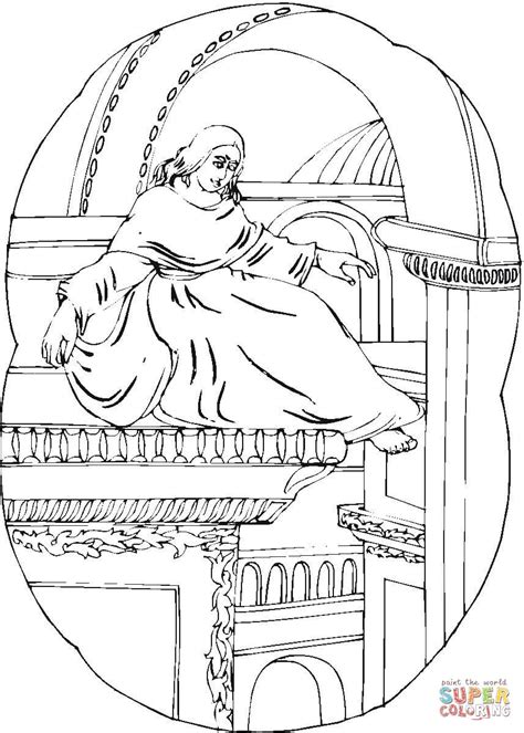 Printable Sistine Chapel Coloring Pages
