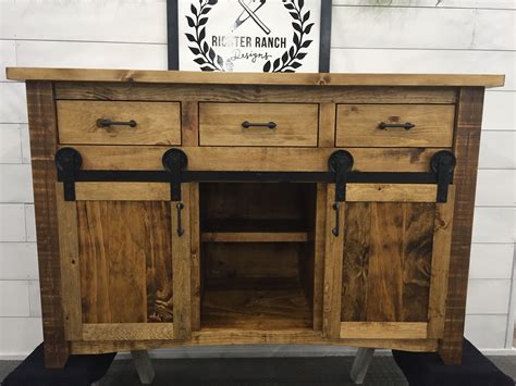 Hand Crafted Rustic Kitchen Island By Richter Ranch