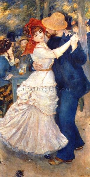 Dance At Bougival Pierre Auguste Renoir Oil Paintings