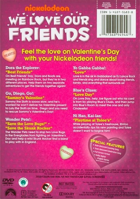 Nick Jr Favorites We Love Our Friends Dvd 2010 Dvd Empire