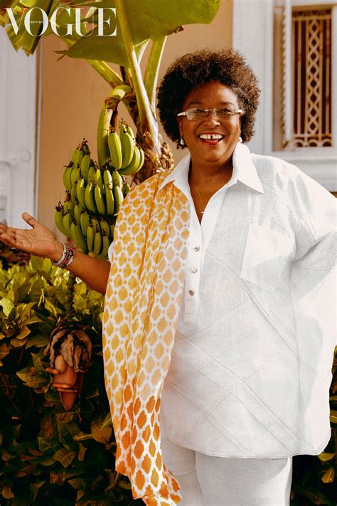 “it didn t stop rihanna ” history making prime minister mia mottley has monumental plans for