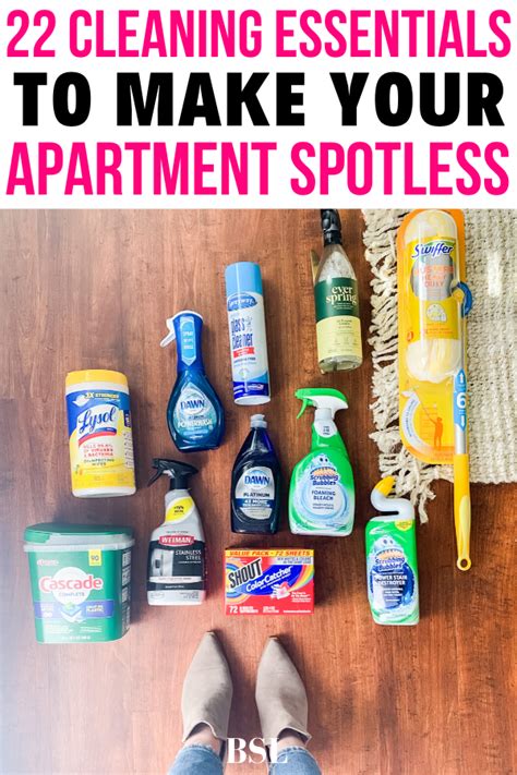 22 Must Have Cleaning Essentials You Need In Your Apartment Artofit