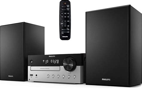Philips Bluetooth Stereo System For Home With Cd Player Mp3 Usb