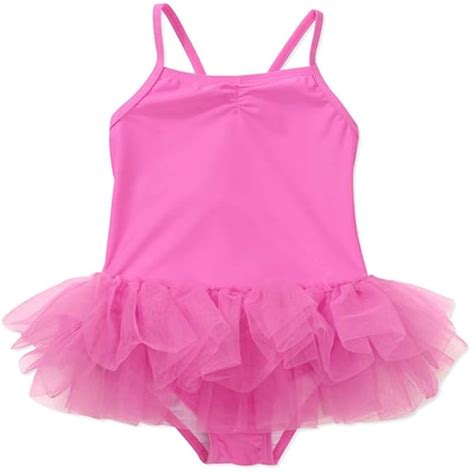 Op Girls Toddler Pink Princess Bathing Suit With Spf 50