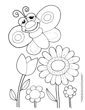 Over 212,606 flower cartoon pictures to choose from, with no signup needed. Butterfly Coloring Pages - Free Printable - from Cute to ...
