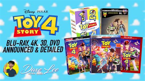 Toy Story 4 Blu Ray 4k 3d Dvd Announced And Detailed Youtube