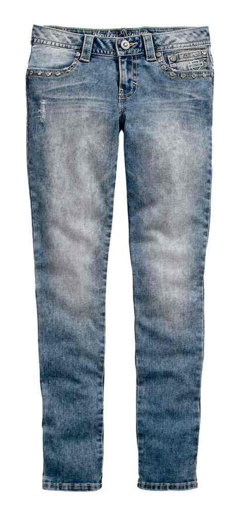 harley davidson® women s skinny embellished low rise wash jeans 99161 16vw wisconsin harley