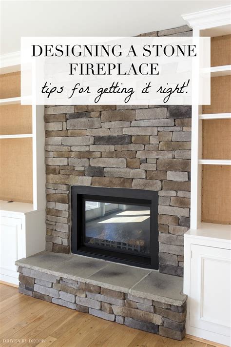 Designing A Stone Fireplace Tips For Getting It Right Real Texture