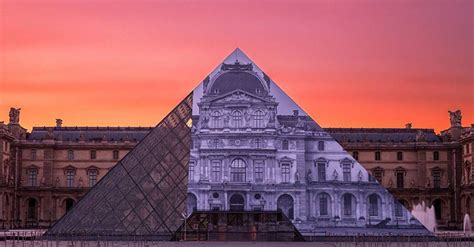 Artist Jr Makes The Louvres Iconic Pyramid Disappear Huffpost