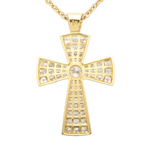 Vintage Theo Fennell Diamond Cross Pendant At Susannah Lovis Jewellers