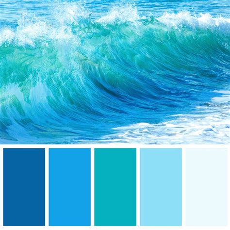 Blue Color Palette Combinations Bornmodernbaby
