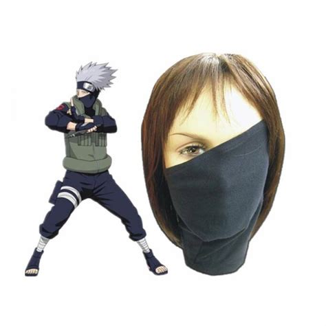 Naruto Anime Kakashi Hatake Cosplay Face Masks