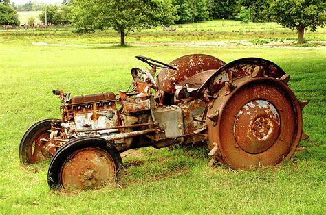 Rusty Tractor Photograph By Andy Newman Fine Art America